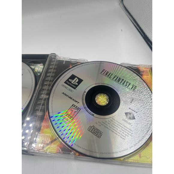 Final Fantasy VII (PlayStation 1, 1997) PS1 TESTED Video Game - Picture 14 of 16